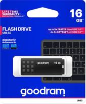 flash usb atmintines 16gb - Goodram UME3 16GB Black (Juodas) - 5 nuotrauka