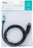 display port laidas - I-Tec USB-C to DisplayPort Adapter Cable 2m - 4 nuotrauka