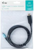 usb c hdmi adapteris - I-Tec USB-C to HDMI Adapter Cable 2m - 5 nuotrauka