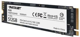 8 tb ssd pcie - Patriot P300 512GB P300P512GM28 M.2  - 4 nuotrauka