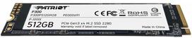 8 tb ssd pcie - Patriot P300 512GB P300P512GM28 M.2  - 3 nuotrauka