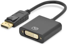 display port laidas - Assmann Adapter Cable Displayport / DVI-I Black 0.15m - 1 nuotrauka