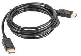 displayport kabelis 3m - Lanberg Cable DisplayPort / DisplayPort Black 3m - 3 nuotrauka