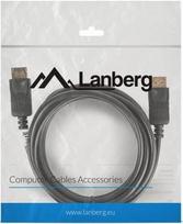 displayport kabelis 3m - Lanberg Cable DisplayPort / DisplayPort Black 3m - 5 nuotrauka
