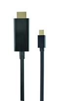 mini displayport to hdmi - Gembird CC-mDP-HDMI-6 Mini DisplayPort to HDMI - 4 nuotrauka