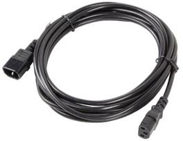 maitinimo laidas iec 320 c13 - Lanberg Cable IEC C14 / IEC C13 5m Black - 3 nuotrauka