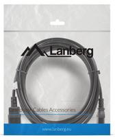 maitinimo laidas iec 320 c13 - Lanberg Cable IEC C14 / IEC C13 5m Black - 4 nuotrauka