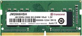 Transcend JetRam 8GB 2666MHz CL19 DDR4 SODIMM JM2666HLB-8G