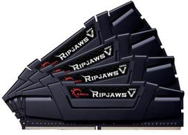G.SKILL RipjawsV 64GB 3200MHz CL16 DDR4 XMP2 KIT OF 4 F4-3200C16Q-64GVK