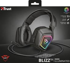 zaidimu ausines - Trust GXT 450 Blizz RGB 7.1 23191 - 9 nuotrauka