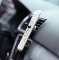 laikikliai i - Techly Car Universal Support with Magnets for Smartphone / Tablet Black - 8 nuotrauka