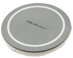 Qoltec Ring Wireless Charger Qualcomm QuickCharge 3.0 10W Grey