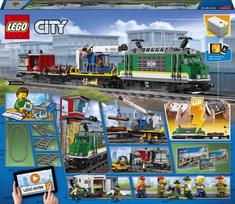 legajos - LEGO City Krovininis traukinys 60198 - 7 nuotrauka
