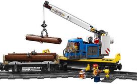 legajos - LEGO City Krovininis traukinys 60198 - 9 nuotrauka