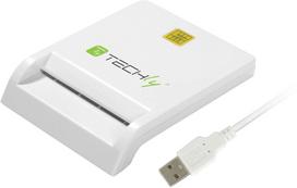 smart card skaitytuvas - Techly 029150 Smart Card Reader White - 2 nuotrauka