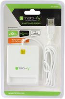 smart card skaitytuvas - Techly 029150 Smart Card Reader White - 3 nuotrauka