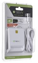smart card skaitytuvas - Techly 029150 Smart Card Reader White - 4 nuotrauka