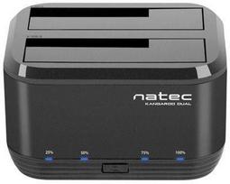 NATEC Kangaroo Dual USB 3.2 Gen 1 (3.1 Gen 1) Type-A Juoda