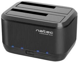 hdd stotele - NATEC Kangaroo Dual USB 3.2 Gen 1 (3.1 Gen 1) Type-A Juoda - 6 nuotrauka
