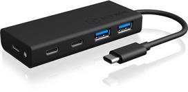 usb c 3 2 gen 2 kabelis - ICY BOX IB-HUB1426-CPD - 3 nuotrauka