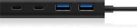 usb c 3 2 gen 2 kabelis - ICY BOX IB-HUB1426-CPD - 4 nuotrauka