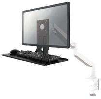 klaviaturos laikiklis - Newstar Keyboard and Mouse Support Shelf Black - 2 nuotrauka
