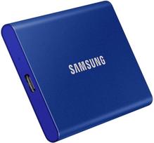 256 samsung usb - Samsung T7 Portable 1TB SSD Blue (Mėlynas) - 4 nuotrauka