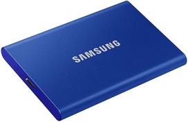 256 samsung usb - Samsung T7 Portable 1TB SSD Blue (Mėlynas) - 2 nuotrauka