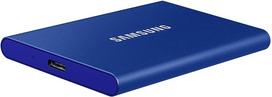 256 samsung usb - Samsung T7 Portable 1TB SSD Blue (Mėlynas) - 6 nuotrauka