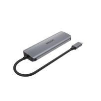 usb c 100w laidas - Kabelis UNITEK Hub USB-C 3xUSB 3.1 Gen1 PD 100W SD microSD H1107C - 3 nuotrauka