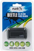 atminties korteles skaitytuvas - Natec All In One Beetle SDHC USB 2.0 - 4 nuotrauka