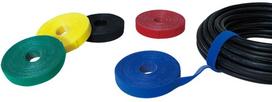 cable organizer - LogiLink Cable Management Velcro 4m x 16mm Black - 5 nuotrauka