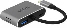 usb vga adapteris - Delock USB-C To HDMI/VGA Adapter - 1 nuotrauka