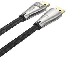 displayport 1.4 kabelis - Unitek C1608BNI DisplayPort 3m Silver - 2 nuotrauka
