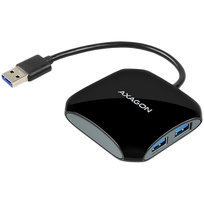 usb sakotuvas 3 2 - Axagon HUE-S1B USB3.0 Quattro Hub - 8 nuotrauka