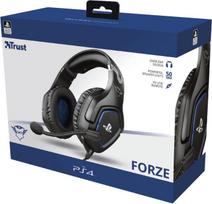 ps4 ausines - Trust GXT488 Forze Black (Juodos) - 7 nuotrauka