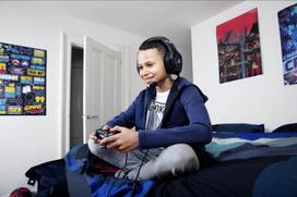 ps4 ausines - Trust GXT488 Forze Black (Juodos) - 9 nuotrauka