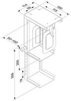 cpu laikiklis - Newstar Desk Mount 10kg Black - 3 nuotrauka