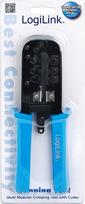 uzspaudimo irankis - LogiLink Crimping Tool for Modular Plugs 8P8C - 2 nuotrauka