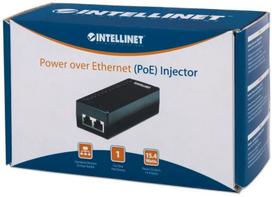 adapteris 48v - Intellinet PoE Injector Port 48V DC IEEE 802.3af - 5 nuotrauka
