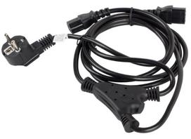 maitinimo laidas iec 320 c13 - Lanberg Cable IEC C13 / Schuko 1.8m Black - 2 nuotrauka