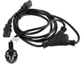 maitinimo laidas iec 320 c13 - Lanberg Cable IEC C13 / Schuko 1.8m Black - 3 nuotrauka