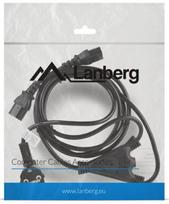 maitinimo laidas iec 320 c13 - Lanberg Cable IEC C13 / Schuko 1.8m Black - 4 nuotrauka