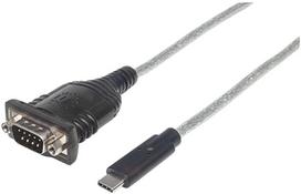 usb adapteris rs232 - Manhattan USB-C to Serial COM/RS232 Adapter 151283 - 2 nuotrauka