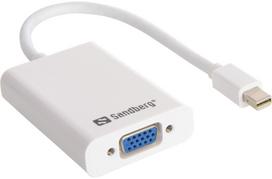 vga kabelis - Sandberg Mini DisplayPort to VGA With Audio 509-05 - 1 nuotrauka