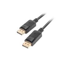 8 pin kabelis - Lanberg Cable DisplayPort / DisplayPort Black 1.8m - 4 nuotrauka