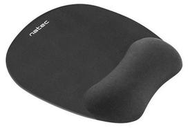 Natec Mousepad Ergonomic Memory Foam Black