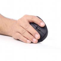 mouse ergonomic - Gembird Ergonomic Wireless Optical Black (Juoda) - 6 nuotrauka