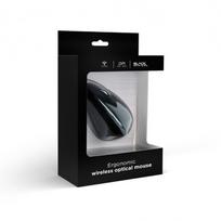 mouse ergonomic - Gembird Ergonomic Wireless Optical Black (Juoda) - 8 nuotrauka