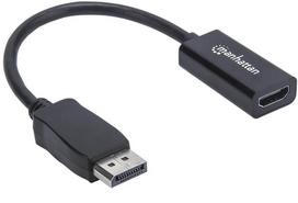 display port laidas - Manhattan DisplayPort to HDMI Adapter 151634 - 2 nuotrauka